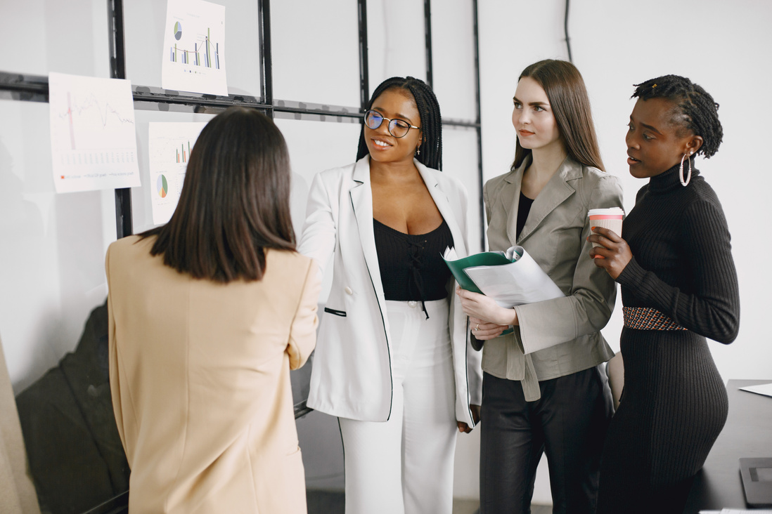 Women Having a Meeting