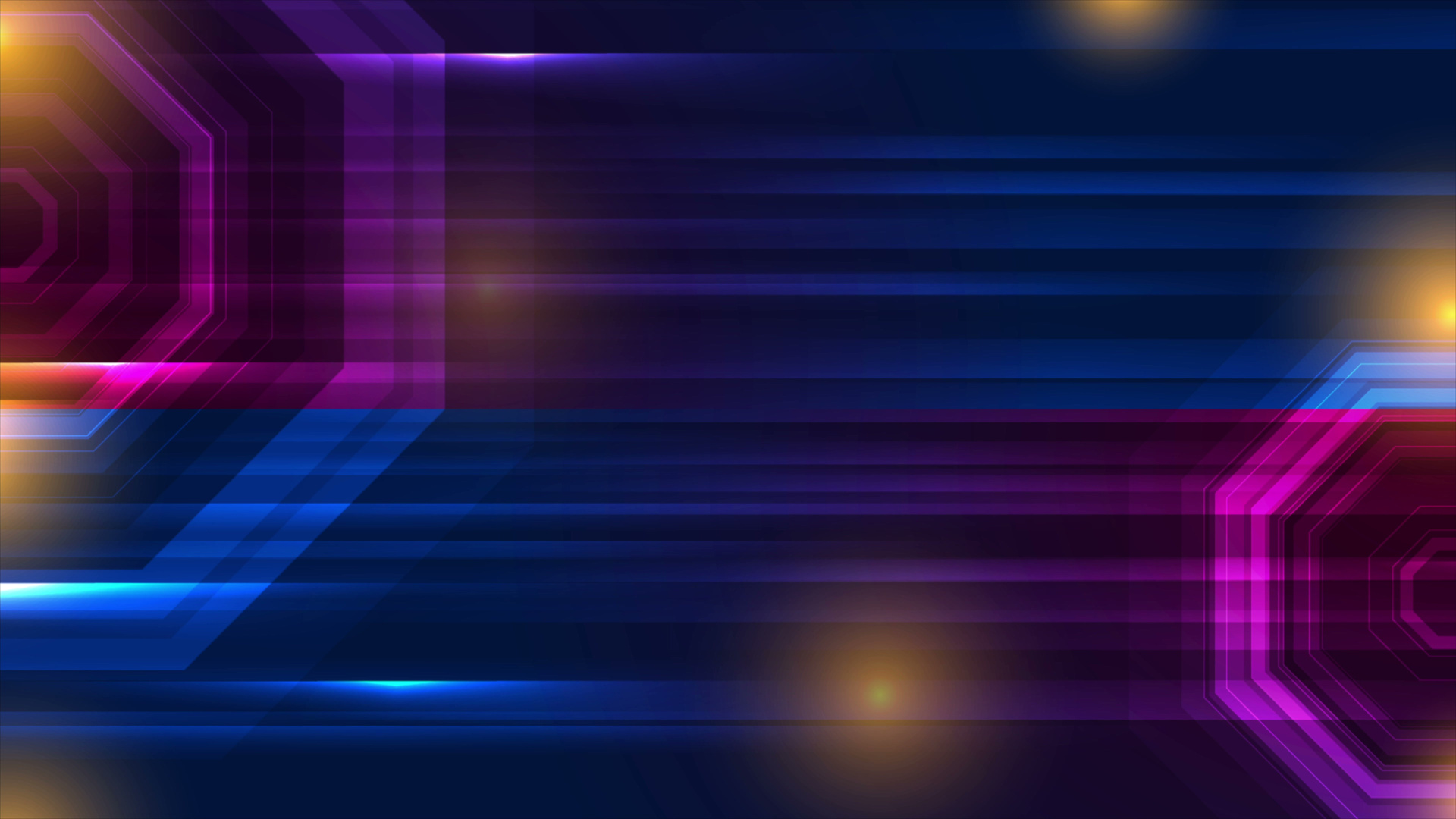 Colorful Glowing Neon Technology Background